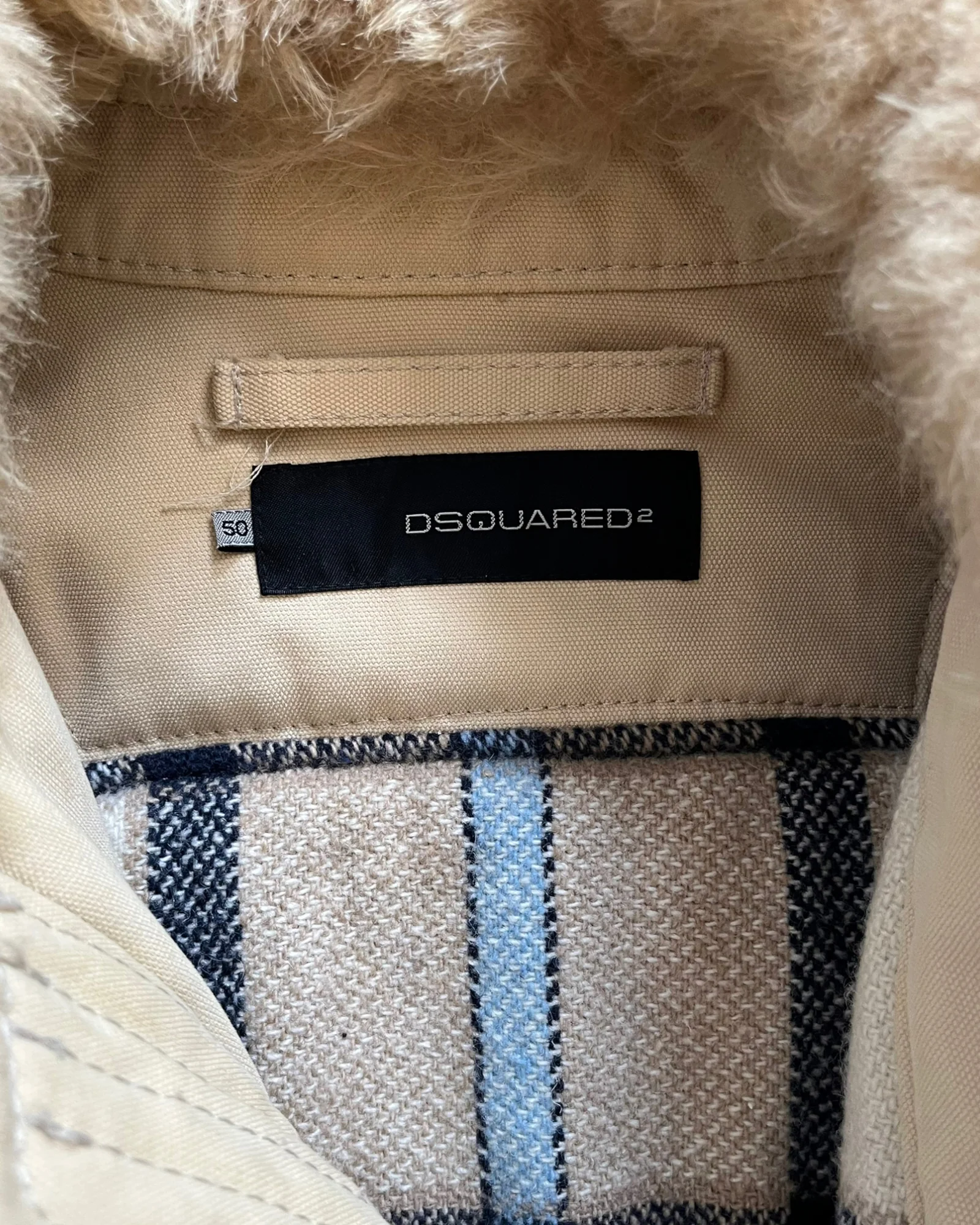 00s DSQUARED2 Fur North Jacket (S/M) - Image 8