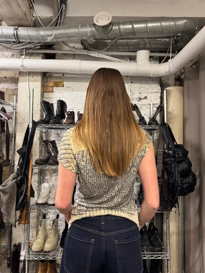 1990s Roberto Cavalli Snake Top - Image 3