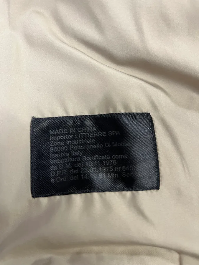 2000s Cavalli Beige Harness Puffer Bondage Jacket - Image 10