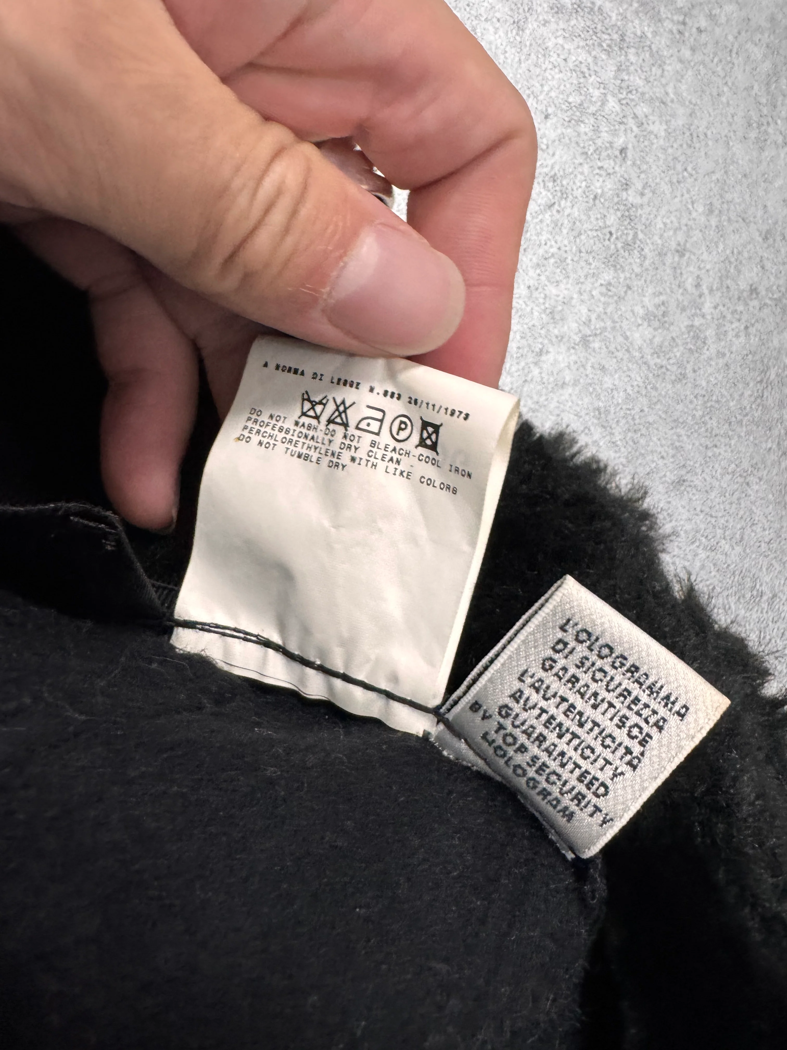 2000s Dolce & Gabbana Black Faux Fur Chapka - Image 6