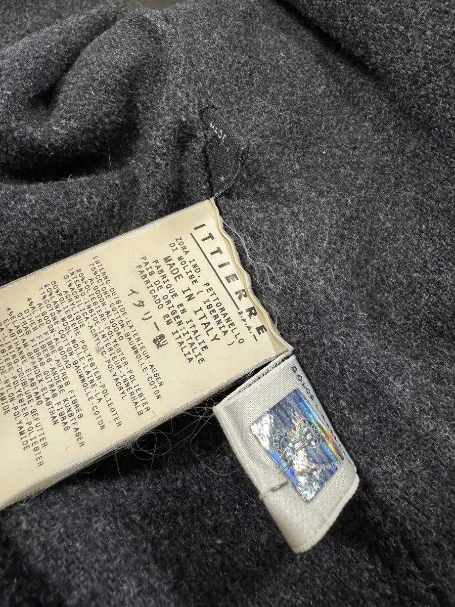 2000s Dolce & Gabbana Black Plush Fleece Trucker Jacket - Image 7