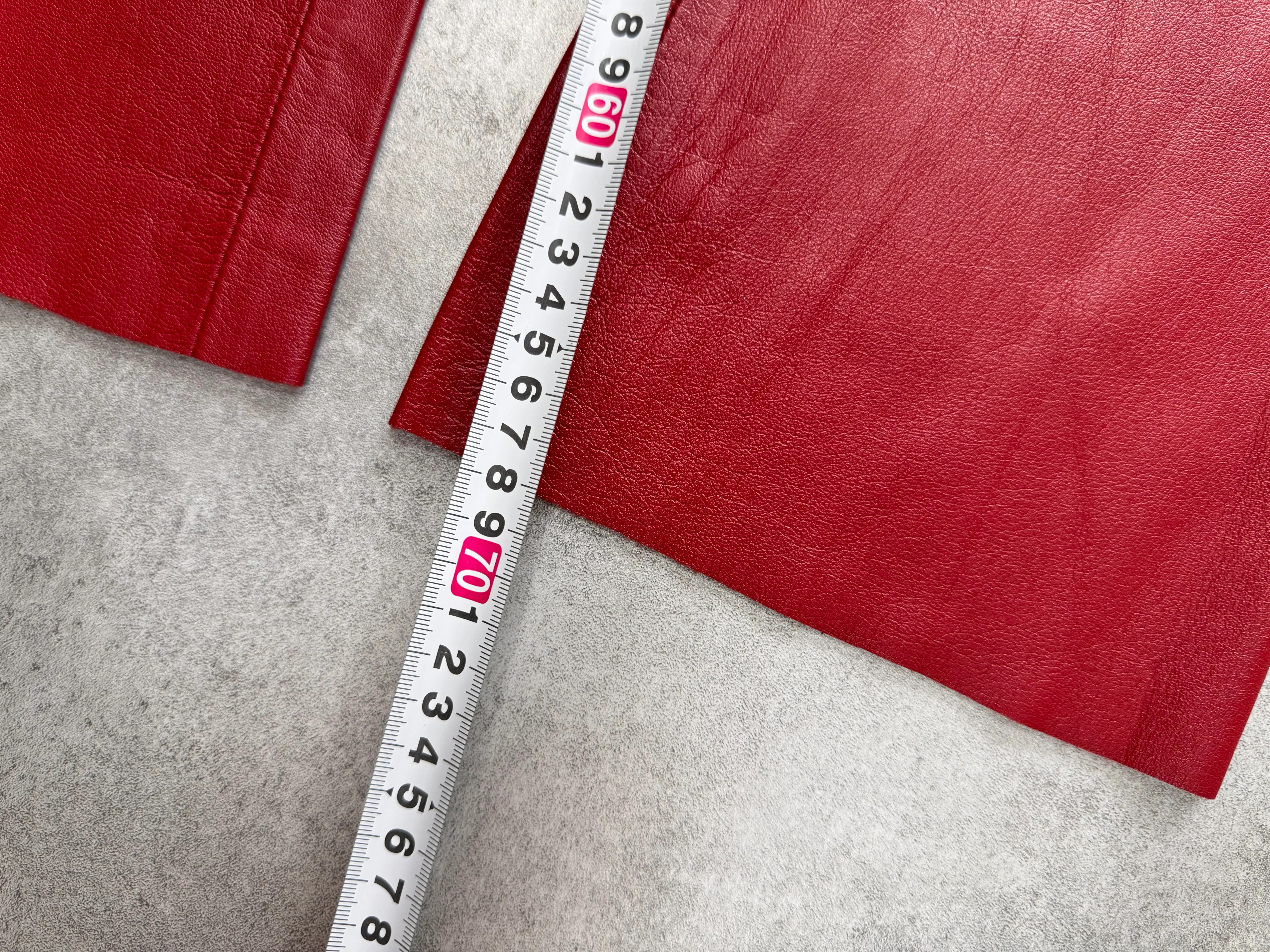 2000s Dolce & Gabbana Red Leather Pants - Image 4