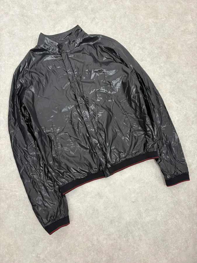 2000s Gucci Black Windbreaker Jacket - Image 4
