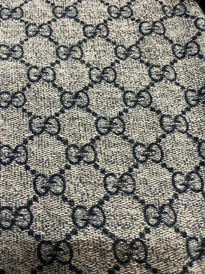 2000s Gucci Grey Propaganda Hooded Sweater - Image 8