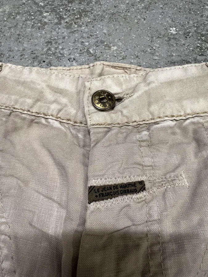 2000s Marithé + François Girbaud Grey Cozy Pants - Image 3