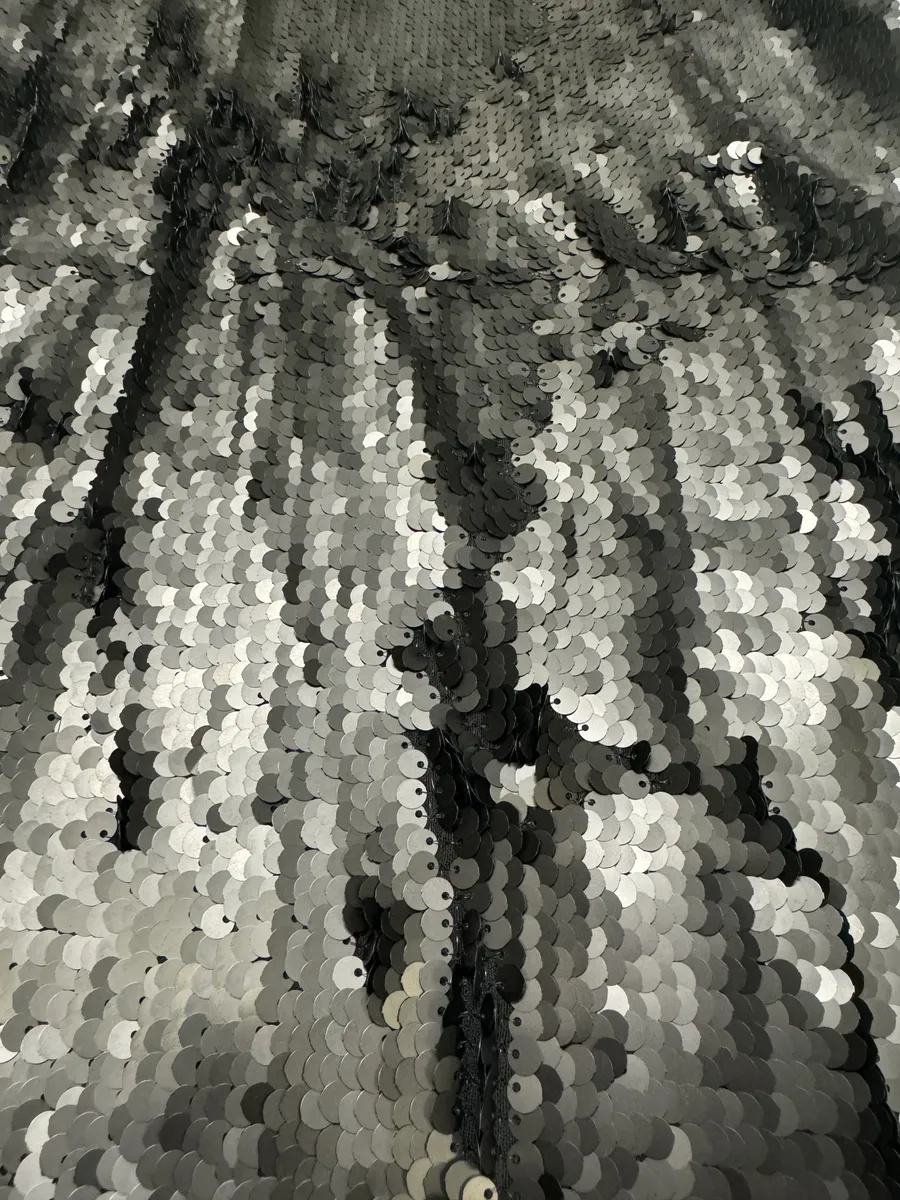 2000s Plein Sud Black Disco Sequin Dress - Image 11