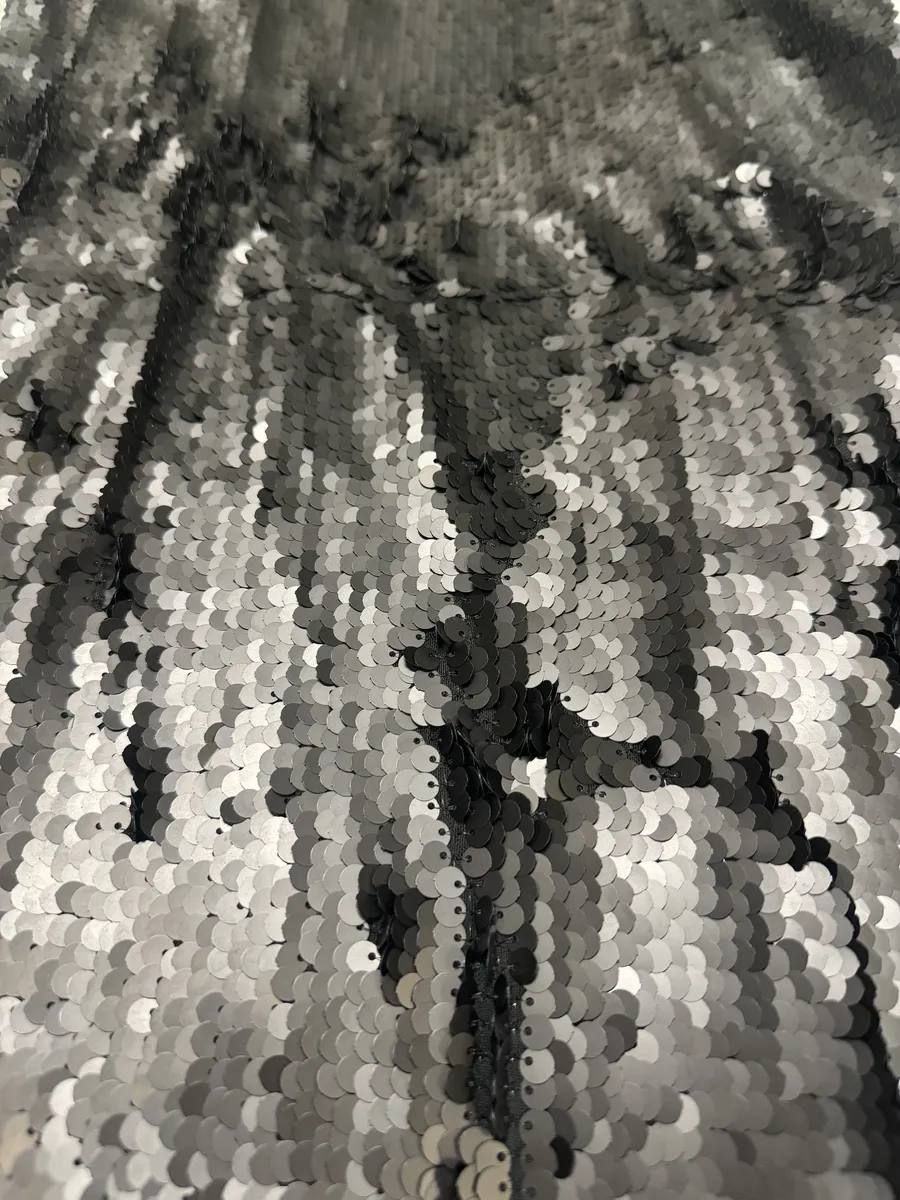 2000s Plein Sud Black Disco Sequin Dress - Image 8