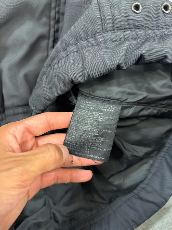 2000s Prada Black Hooded Parka Ski Jacket - Image 8