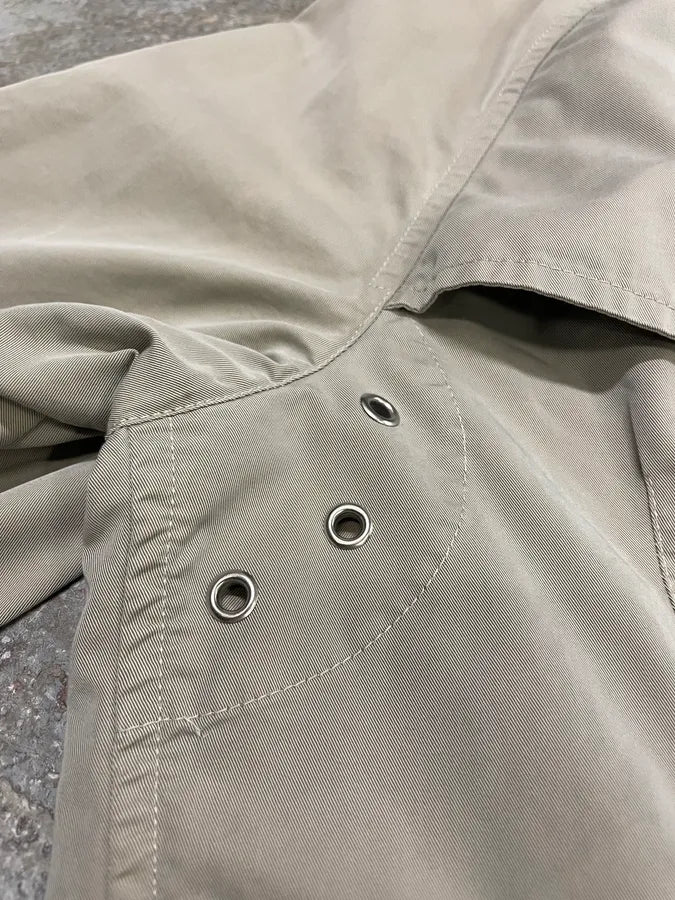 2000s Prada Buttoned Beige Jacket - Image 5