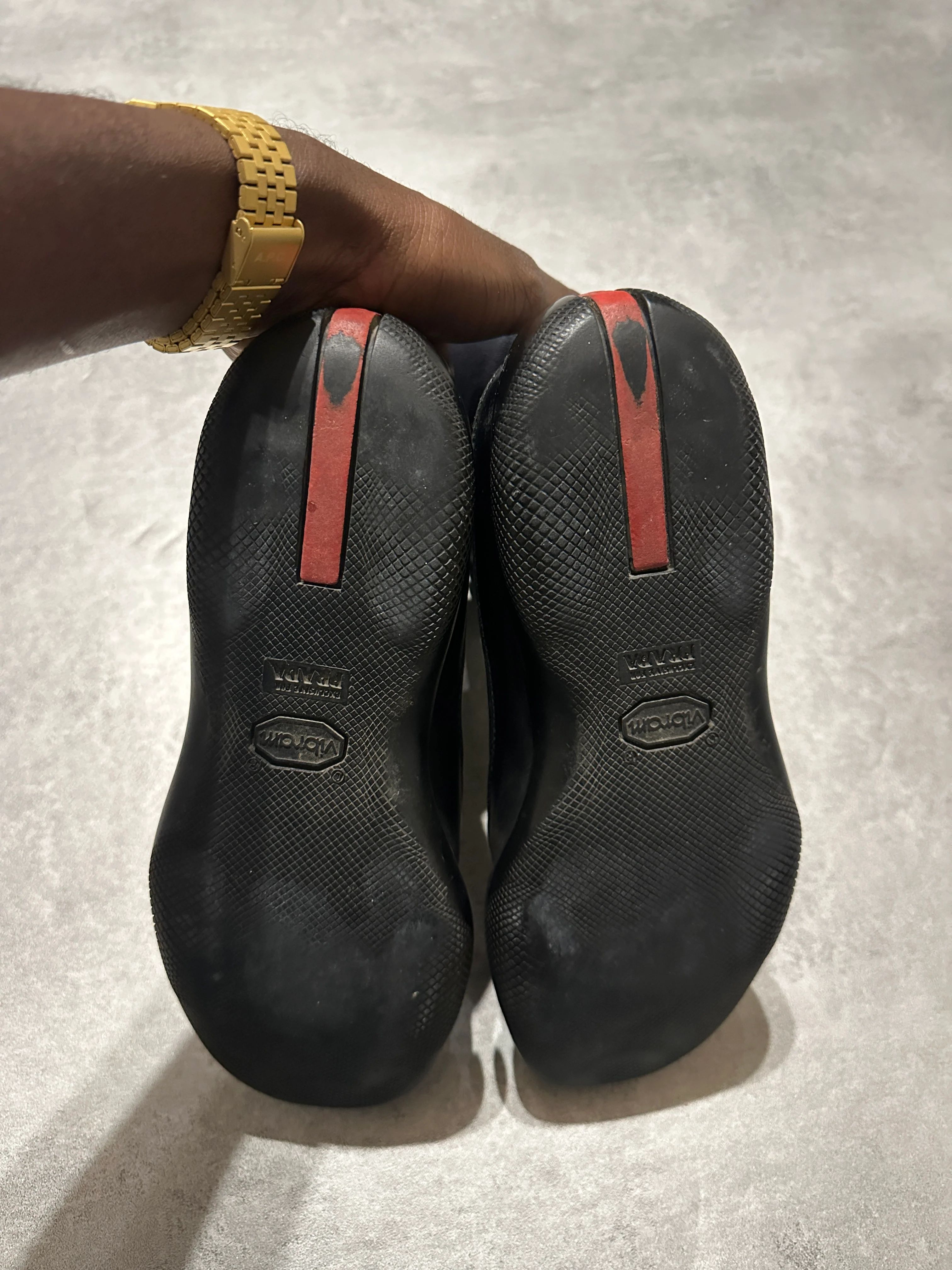 2000s Prada Luna Rossa Sport Black Boots - Image 8