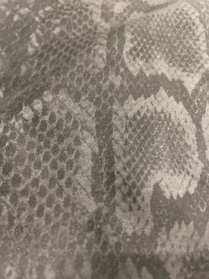 2000s Roberto Cavalli Black Python Print Handle Bag - Image 4