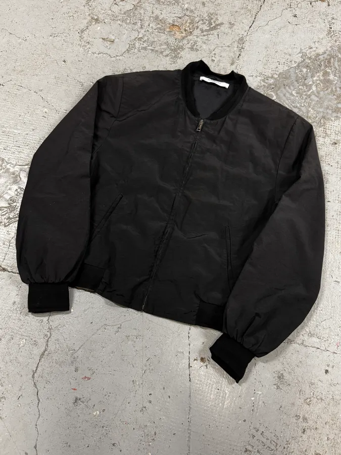2010s Givenchy Black Bomber Nylon Jacket - Image 3