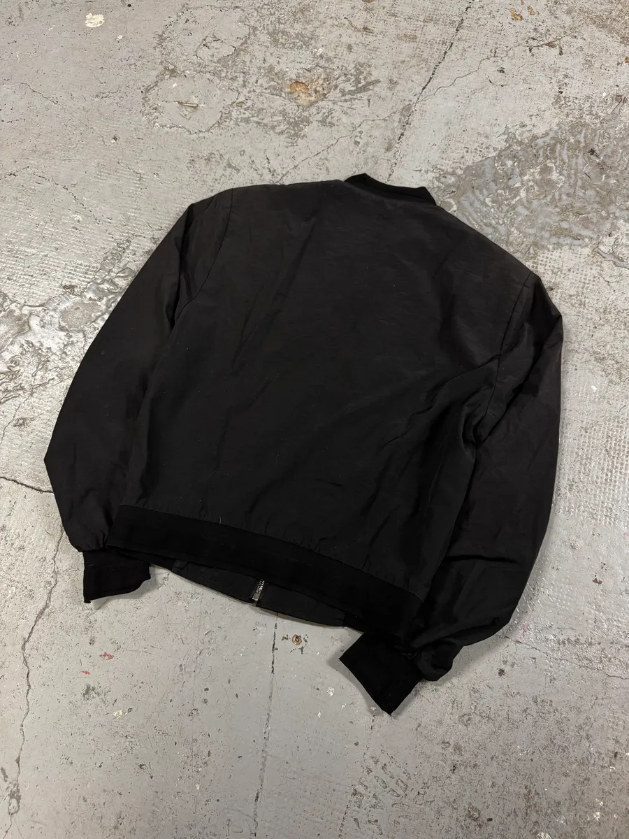 2010s Givenchy Black Bomber Nylon Jacket - Image 6