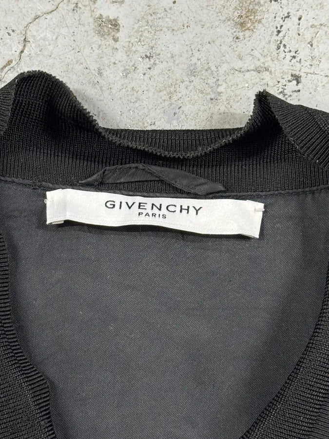 2010s Givenchy Black Bomber Nylon Jacket - Image 8