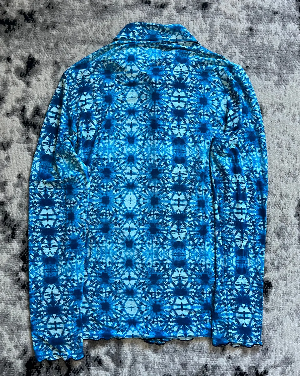 90s Jean Paul Gaultier 0007 Meditearren Mozaic Shirt - Image 3