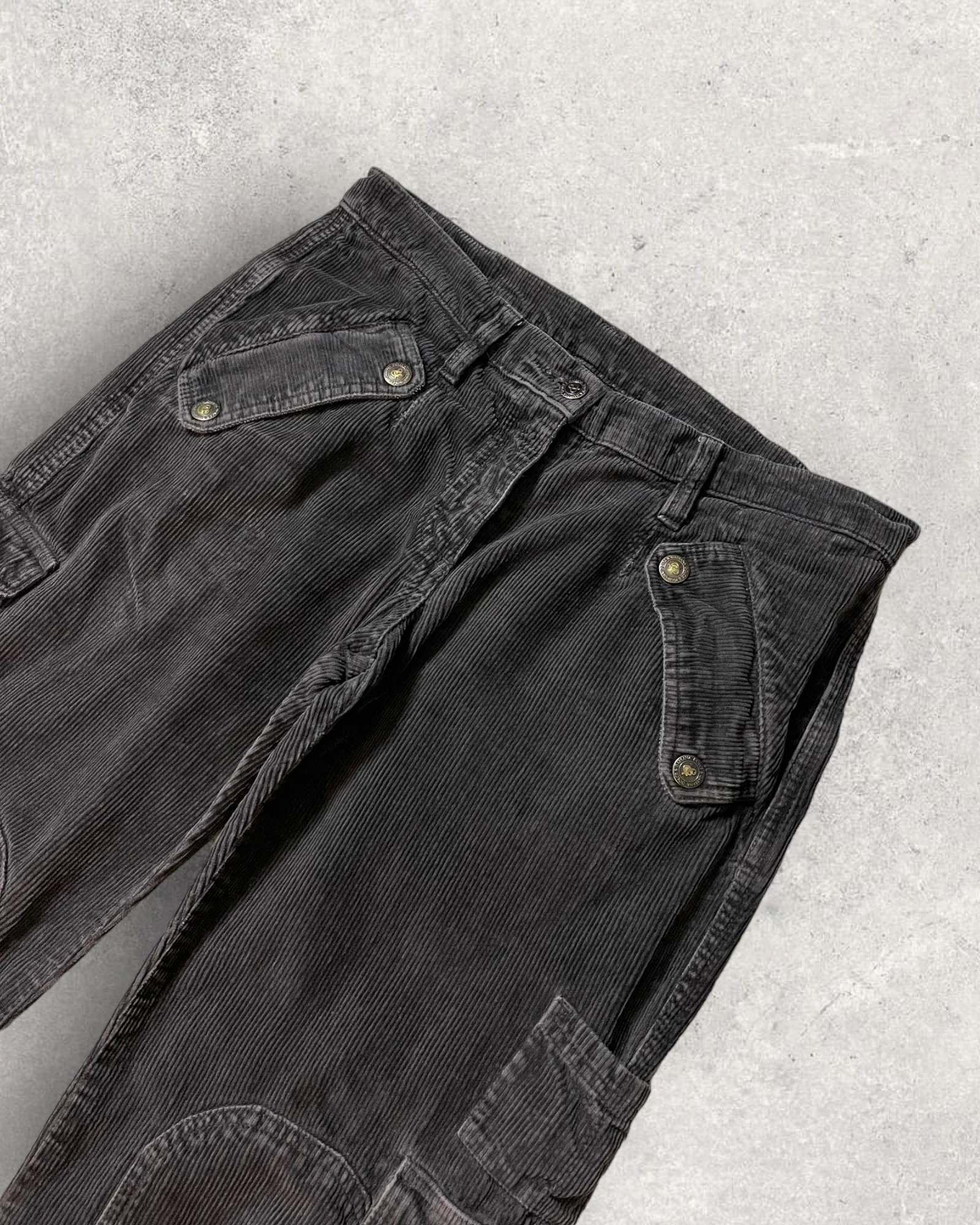 AW04 Dolce & Gabbana Corduroy Cargo - Image 3