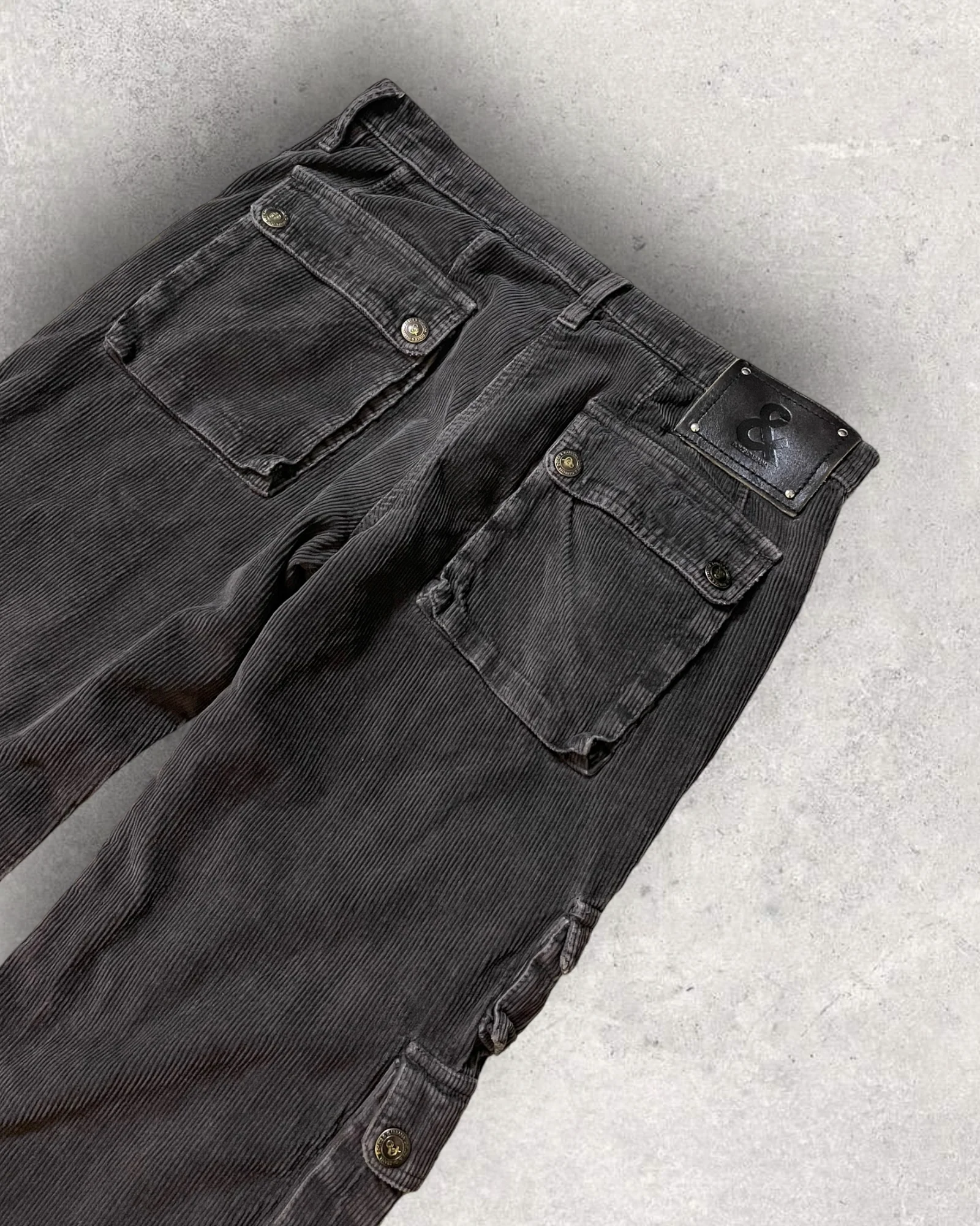 AW04 Dolce & Gabbana Corduroy Cargo - Image 4