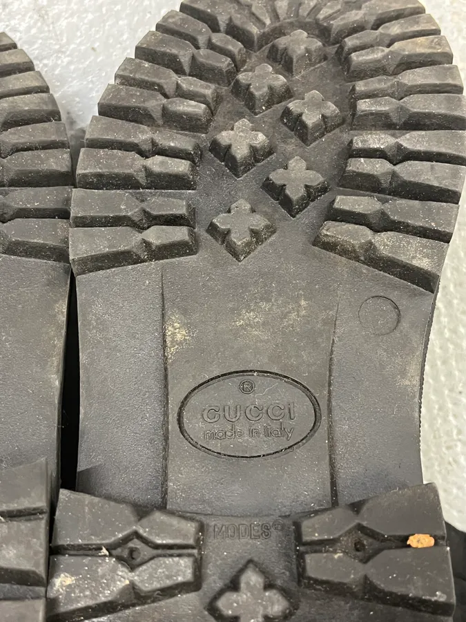 AW1999 Gucci Ankle Leather Boots by Tom Ford - Image 7