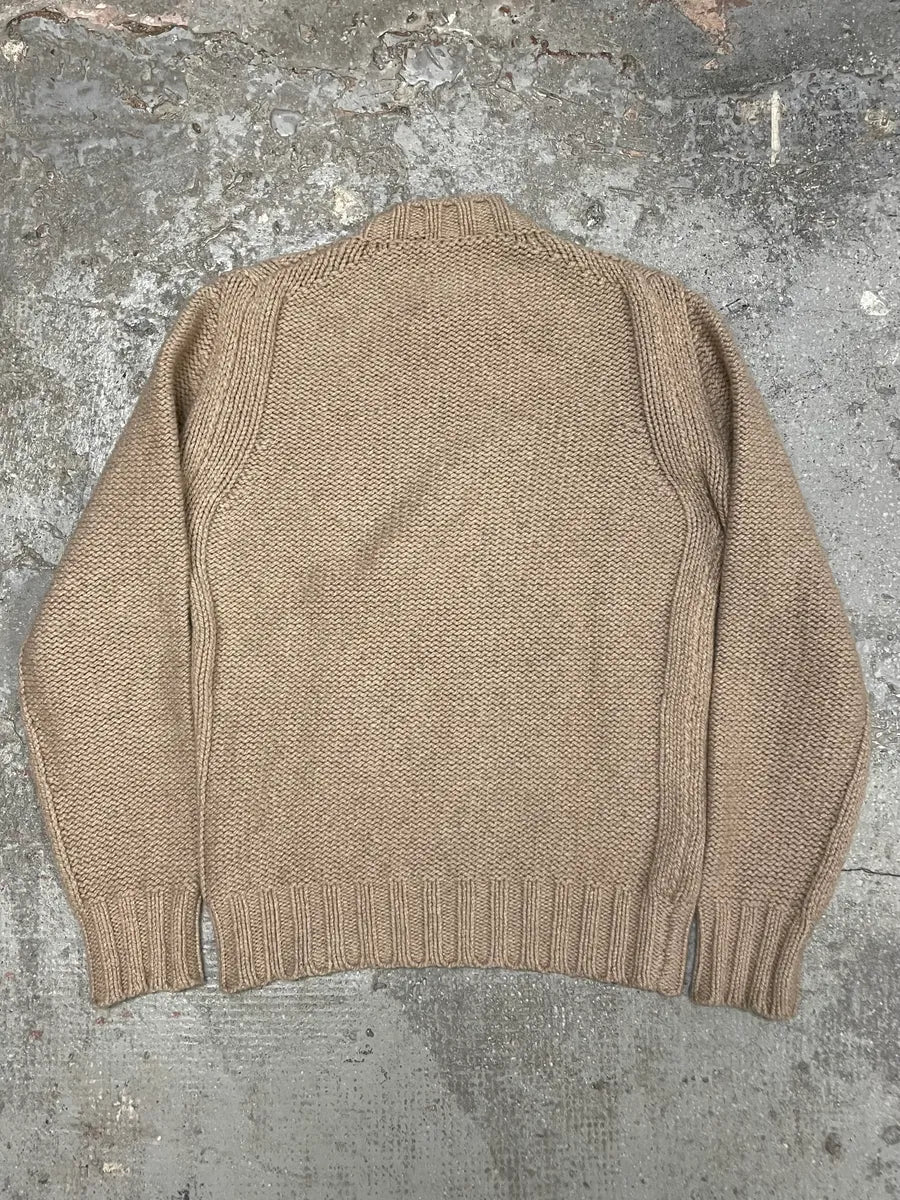 AW2003 Gucci Grey Wool Minimalist Sweater - Image 3