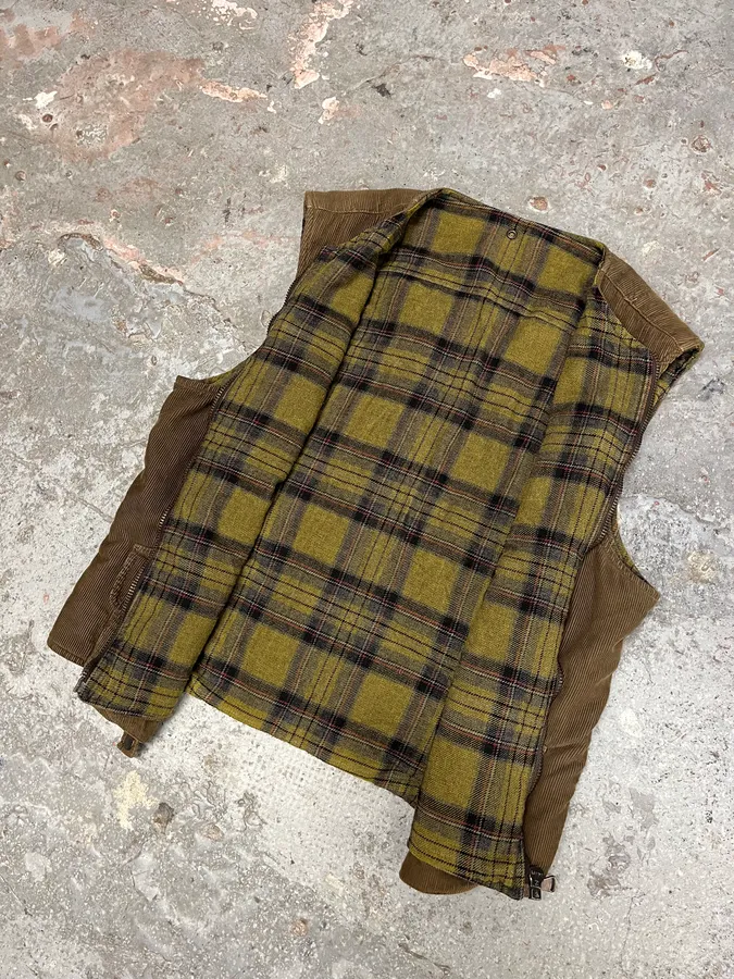 AW2004 Dolce & Gabbana Brown Cargo Utility Vest - Image 6