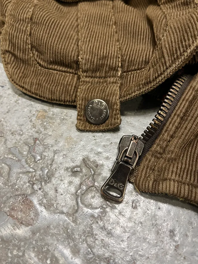 AW2004 Dolce & Gabbana Brown Cargo Utility Vest - Image 9