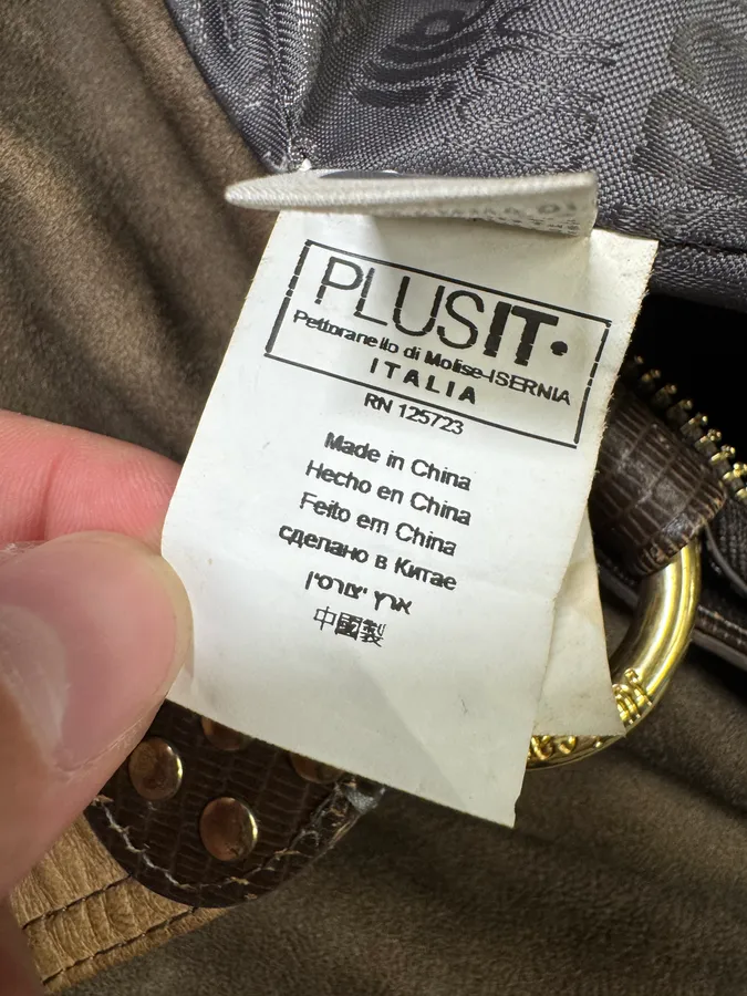 AW2010 Cavalli Fringe Cowboy Brown Leather Handle Bag - Image 7