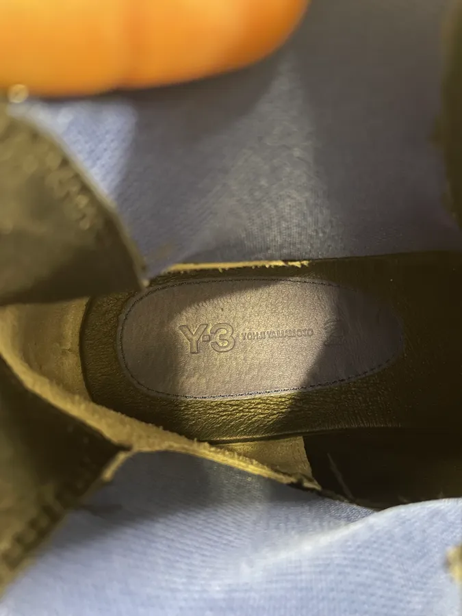 AW2012 Yohji Yamamoto Black Hybrid Chelsea Leather Boots - Image 11