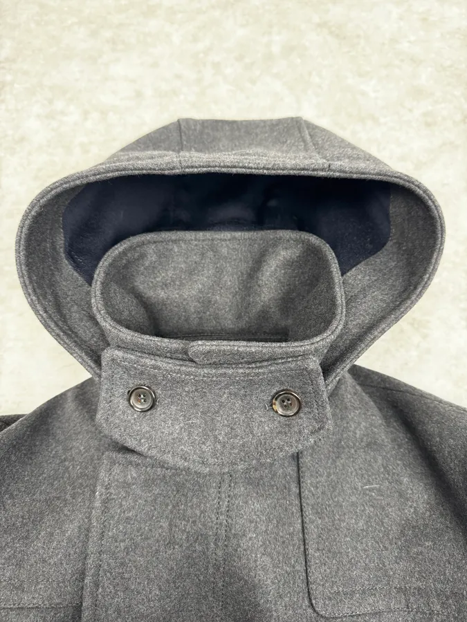 AW2013 Gucci Grey Naval Wool Jacket - Image 10