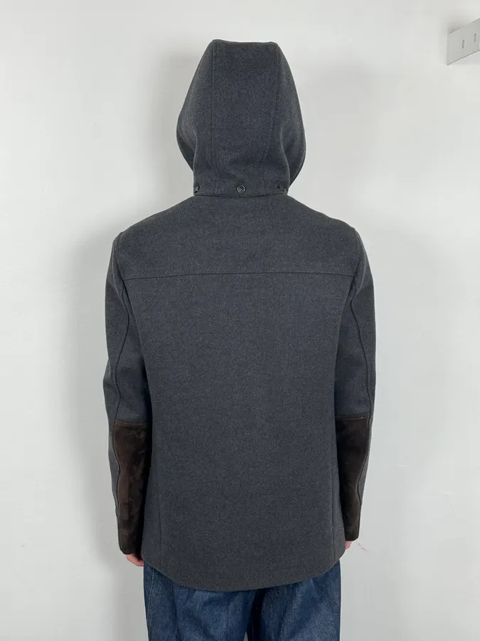 AW2013 Gucci Grey Naval Wool Jacket - Image 3