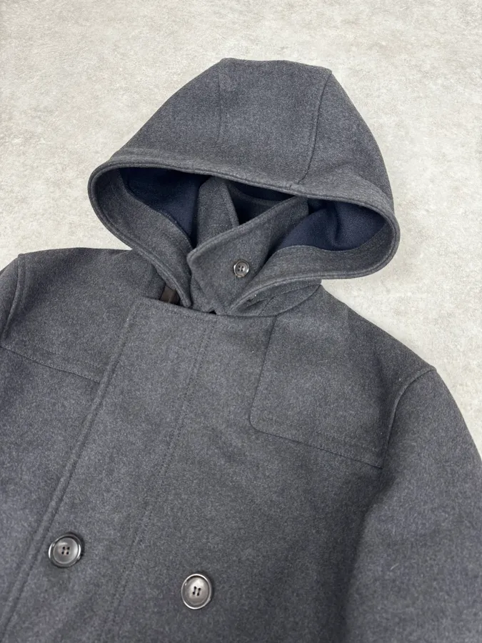 AW2013 Gucci Grey Naval Wool Jacket - Image 5