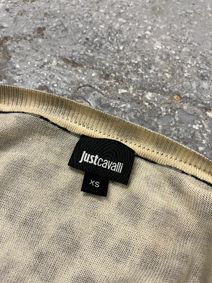 AW2014 Cavalli Green Leopard Cardigan - Image 12