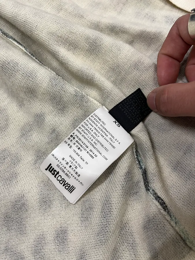 AW2014 Cavalli Green Leopard Cardigan - Image 14