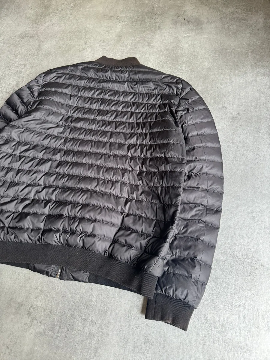 AW2015 Prada Black Minimalist Duffle-Coat Jacket - Image 3