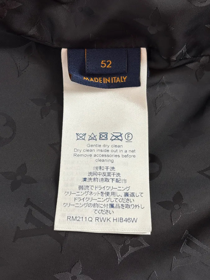 AW2020 Louis Vuitton Black Multi Pockets Nylon Jacket - Image 11