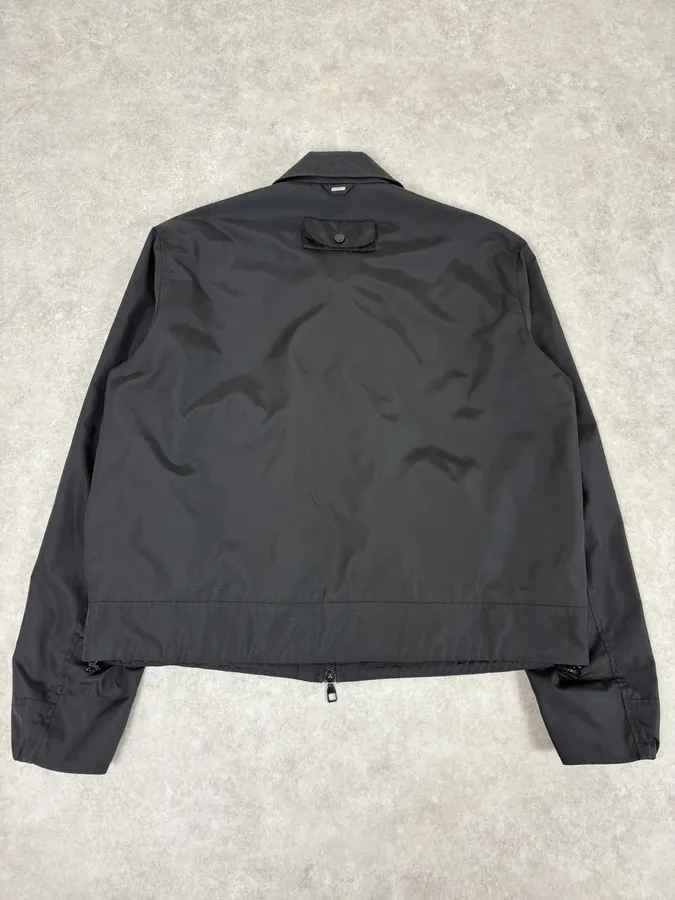 AW2020 Louis Vuitton Black Multi Pockets Nylon Jacket - Image 5