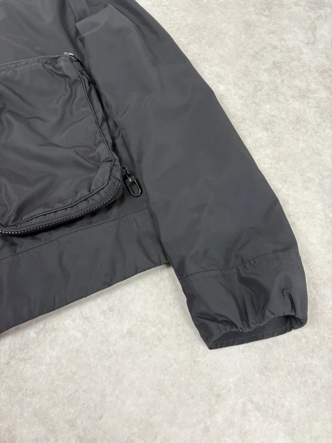 AW2020 Louis Vuitton Black Multi Pockets Nylon Jacket - Image 7