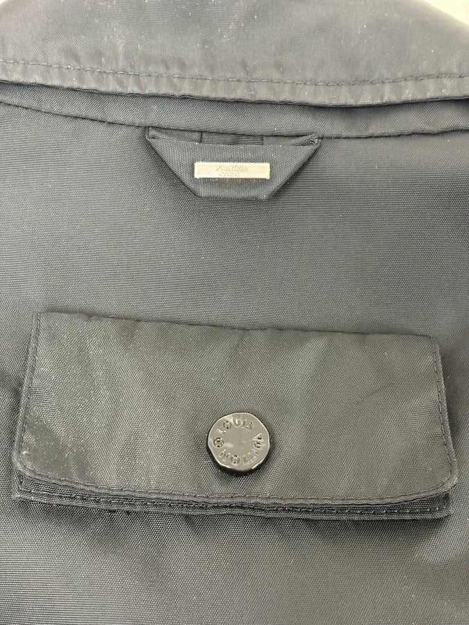 AW2020 Louis Vuitton Black Multi Pockets Nylon Jacket - Image 8