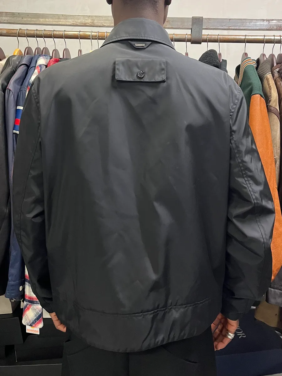 AW2020 Louis Vuitton Black Multi Pockets Nylon Jacket - Image 3