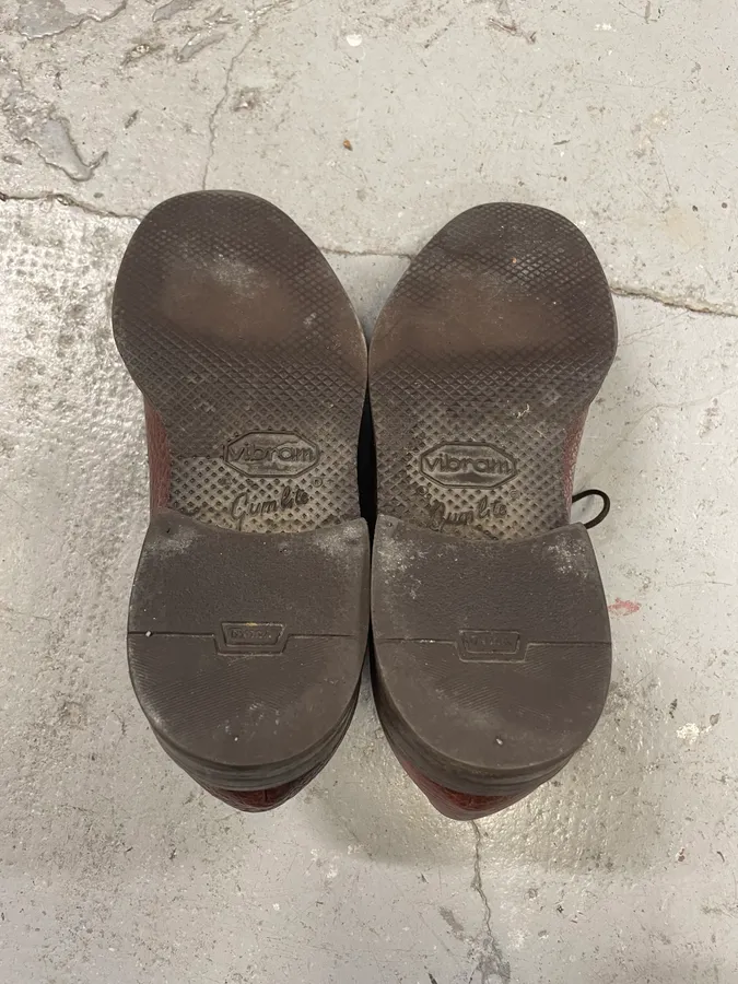 Balenciaga Brown Leather Derby Shoes - Image 8