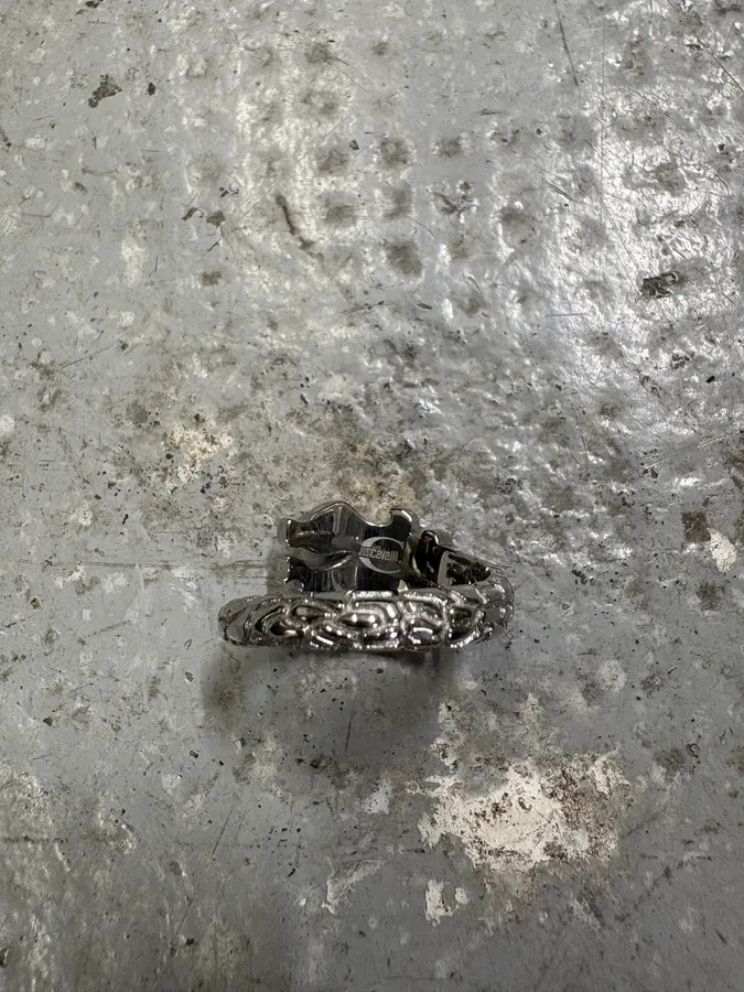 Cavalli Blue Asian Dragon Metal Ring - Image 6