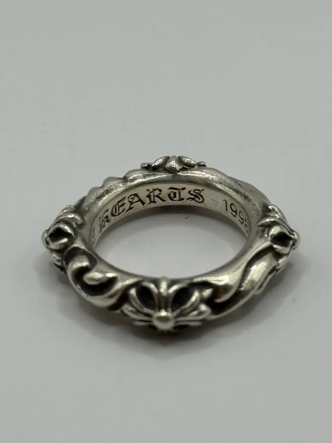 Chrome Hearts SBT Band Silver 925 Ring - Image 5