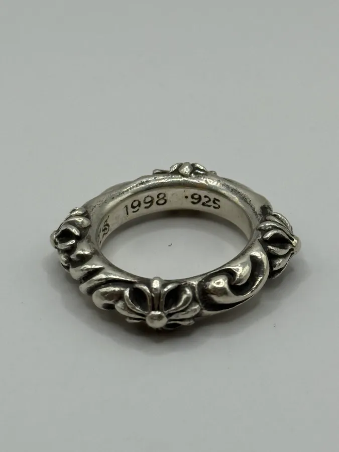 Chrome Hearts SBT Band Silver 925 Ring - Image 6
