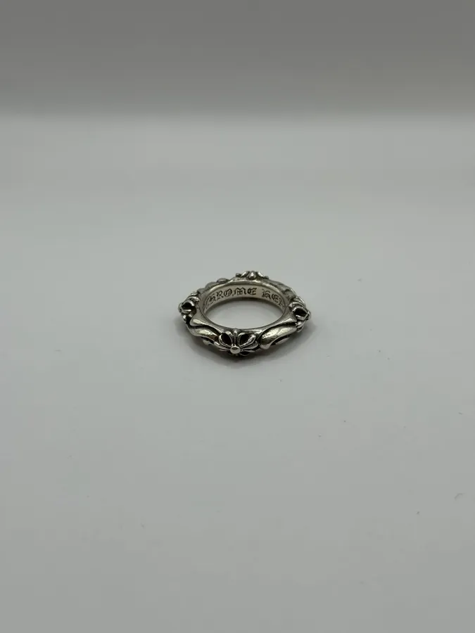 Chrome Hearts SBT Band Silver 925 Ring - Image 8