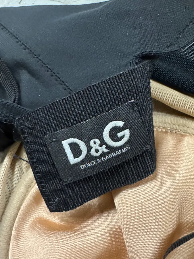 Dolce & Gabbana Black Sun Mesh Dress - Image 10