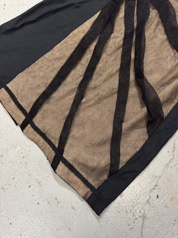 Dolce & Gabbana Black Sun Mesh Dress - Image 5