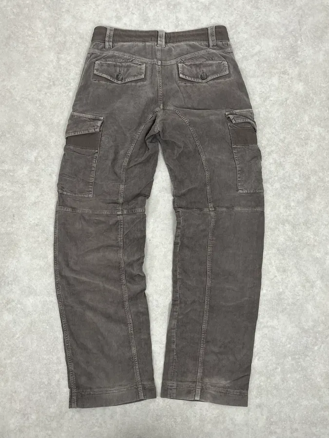 Dolce & Gabbana Grey Multipockets Cargo Pants - Image 5