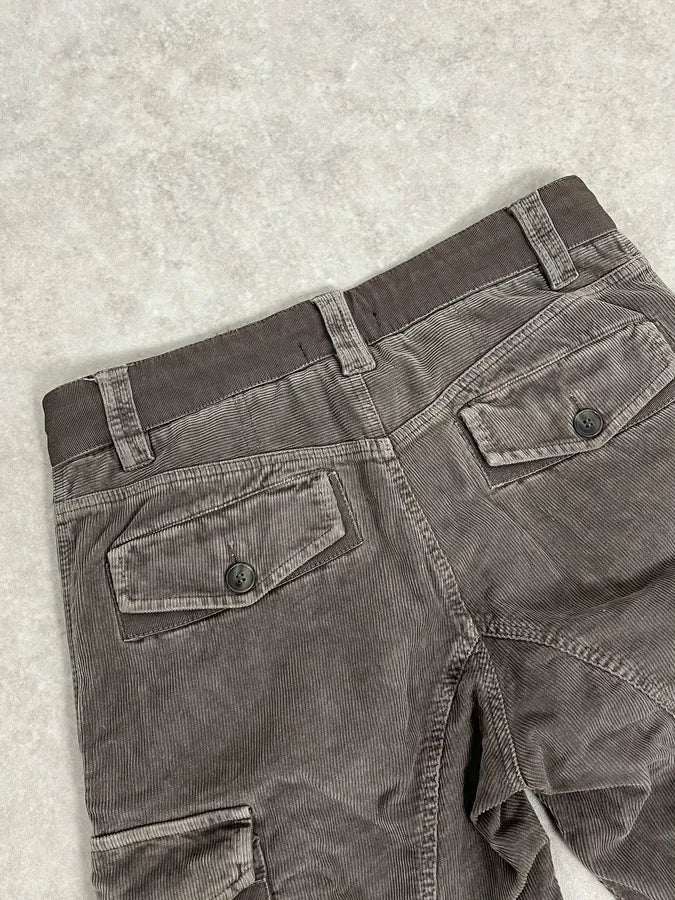 Dolce & Gabbana Grey Multipockets Cargo Pants - Image 8