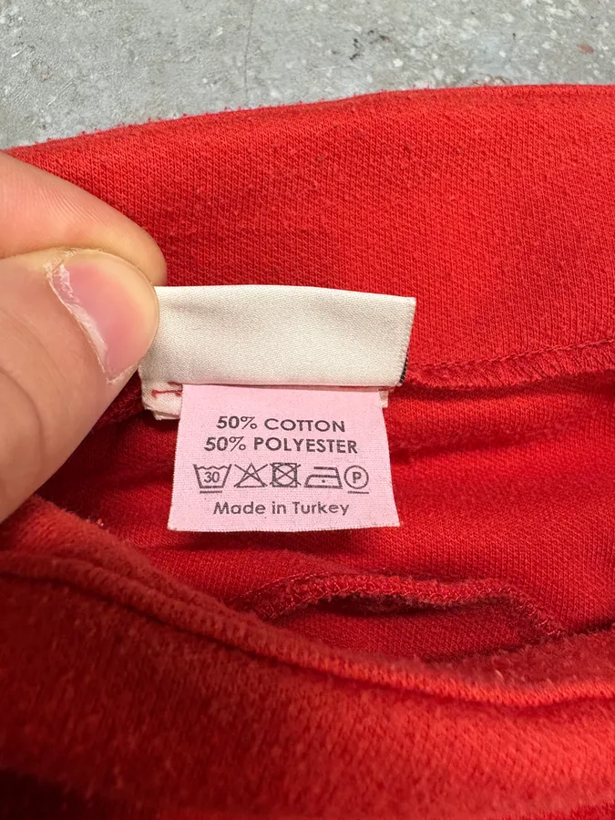 Dries Van Noten Full Zip Demon Black & Red Sweatpants - Image 9