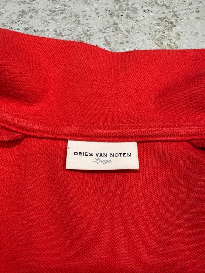 Dries Van Noten Full Zip Demon Black & Red Tracksuit - Image 11