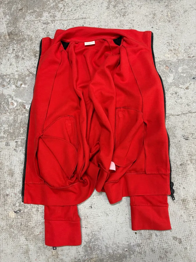 Dries Van Noten Full Zip Demon Black & Red Tracksuit - Image 8